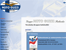Tablet Screenshot of guzziclub.fi